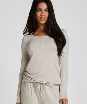 TOP LS JERSEY HENLEY THI