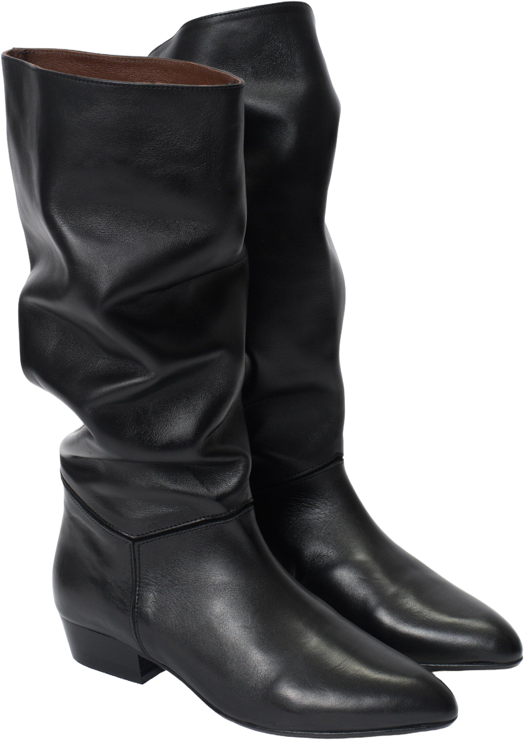 Jasmina 20 Soft calf & suede leather, Jasmina 20, Black, 37