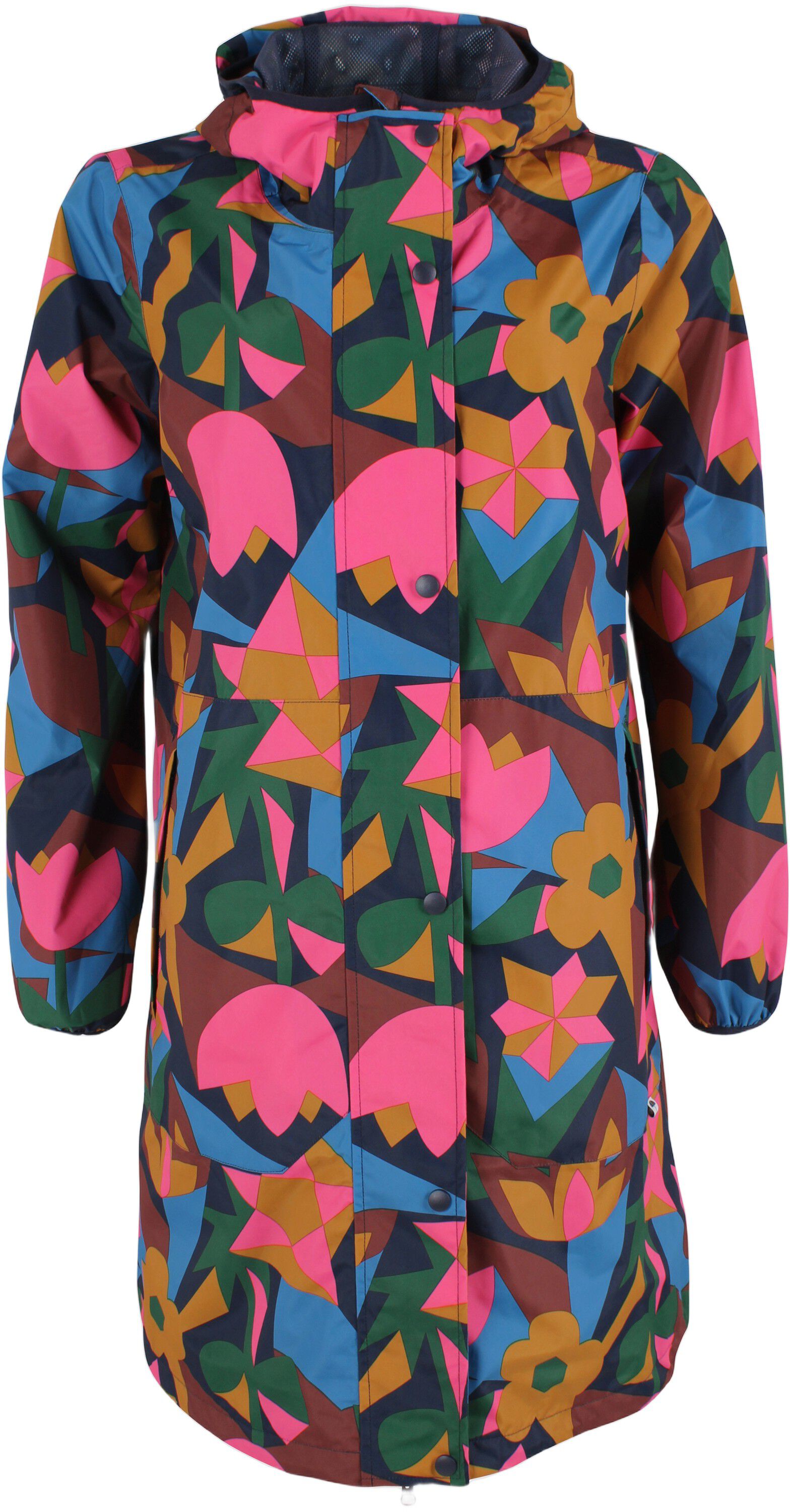 Danedith Rain Coat Dk Navy GEOFLEUR