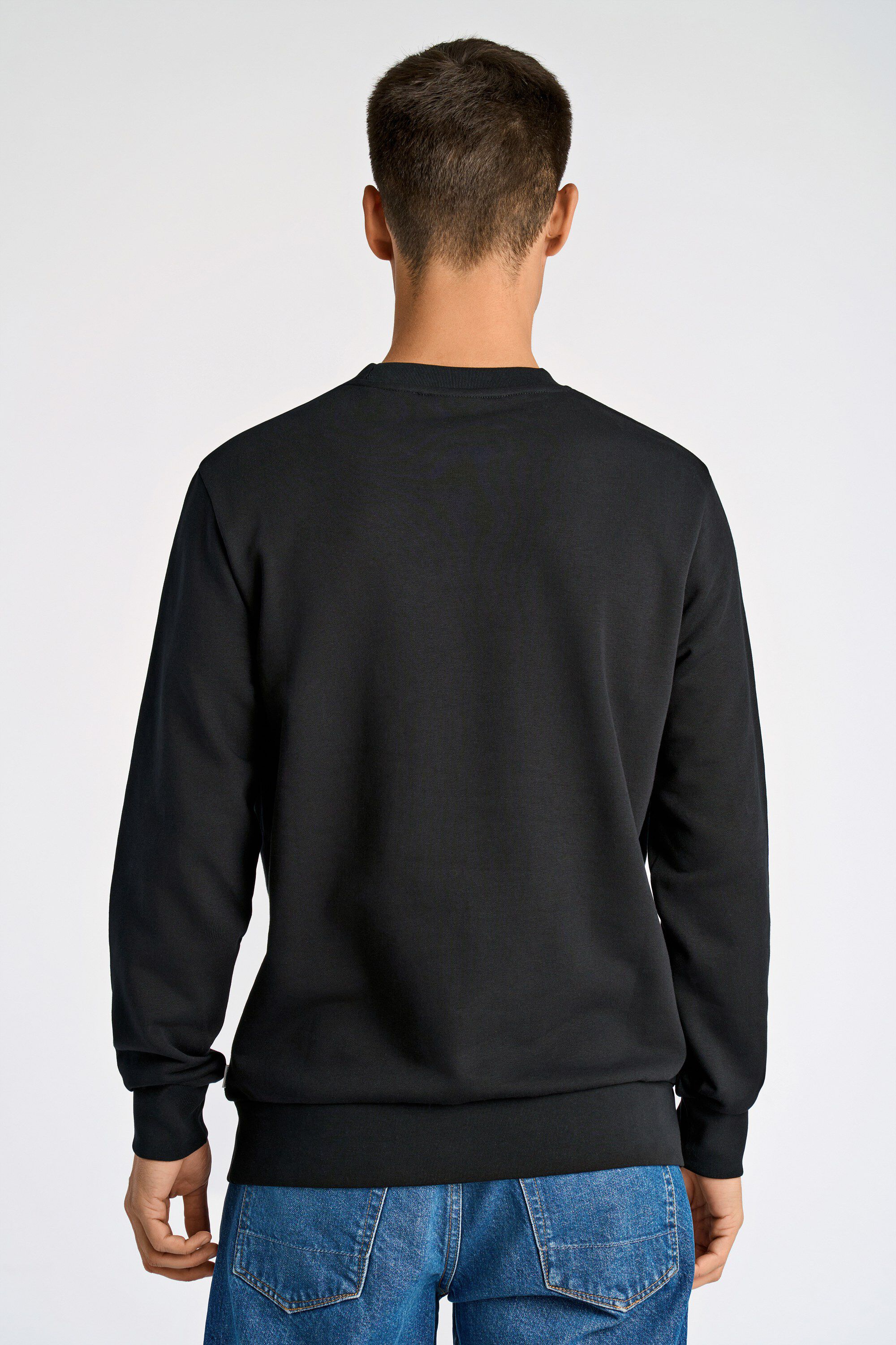 Logo chest print o-neck sweat