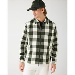 Organic Cotton Checked Flannel Overshirt GOTS