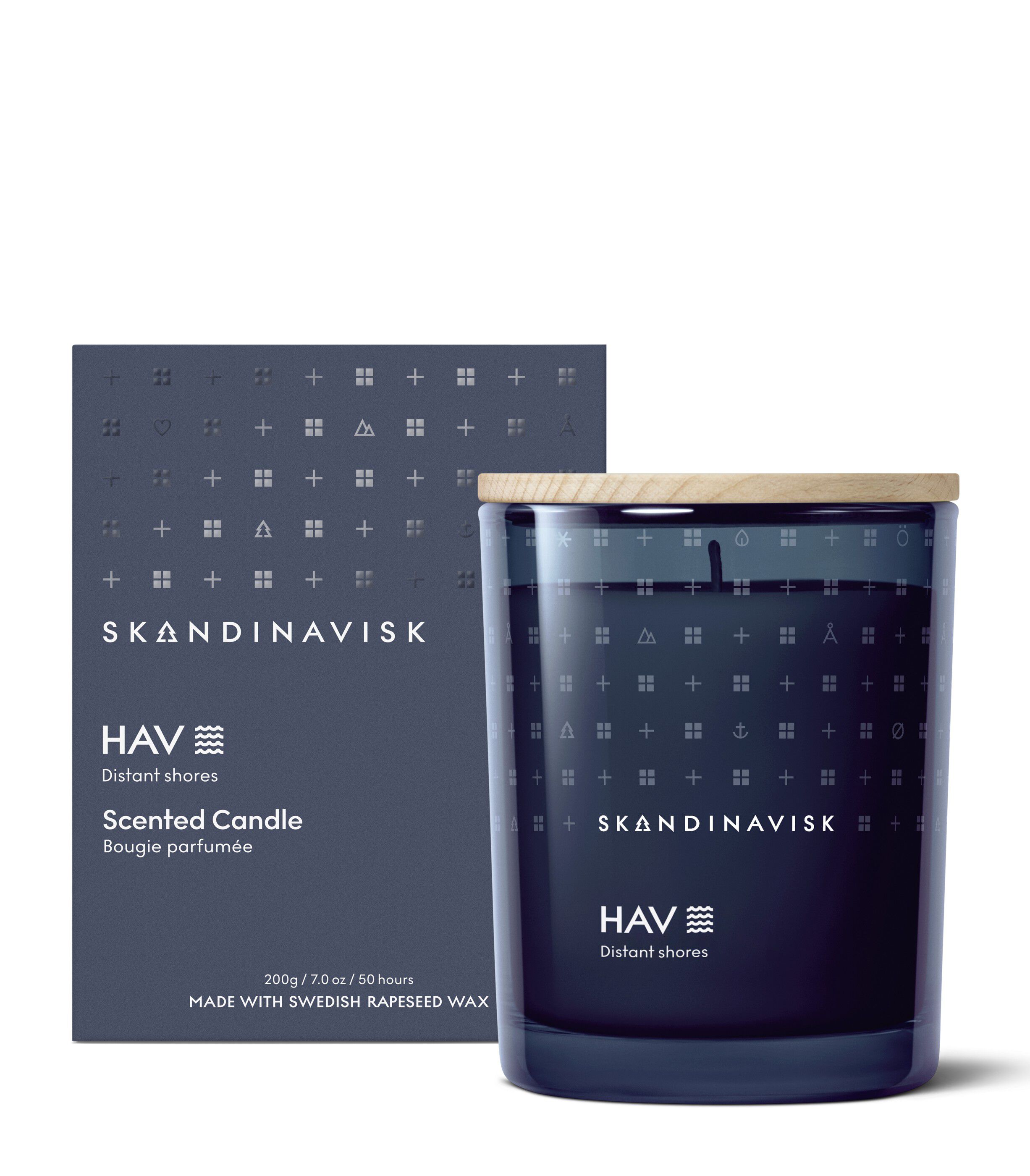HAV Scented Candle w Lid 200g
