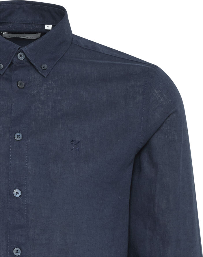 CFANTON 0053 BD LS linen mix shirt