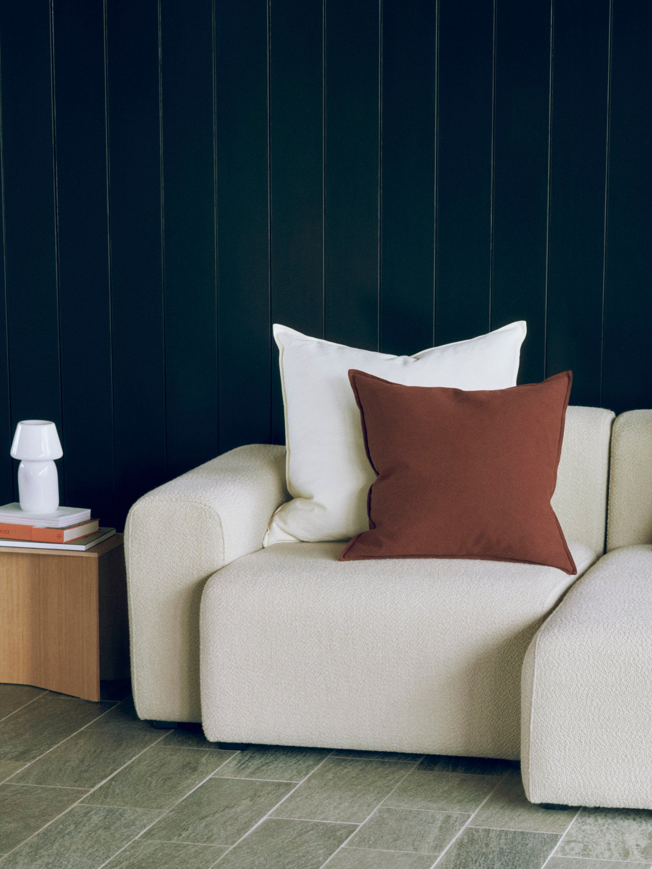 Linen Cushion-60 x 60-Cream