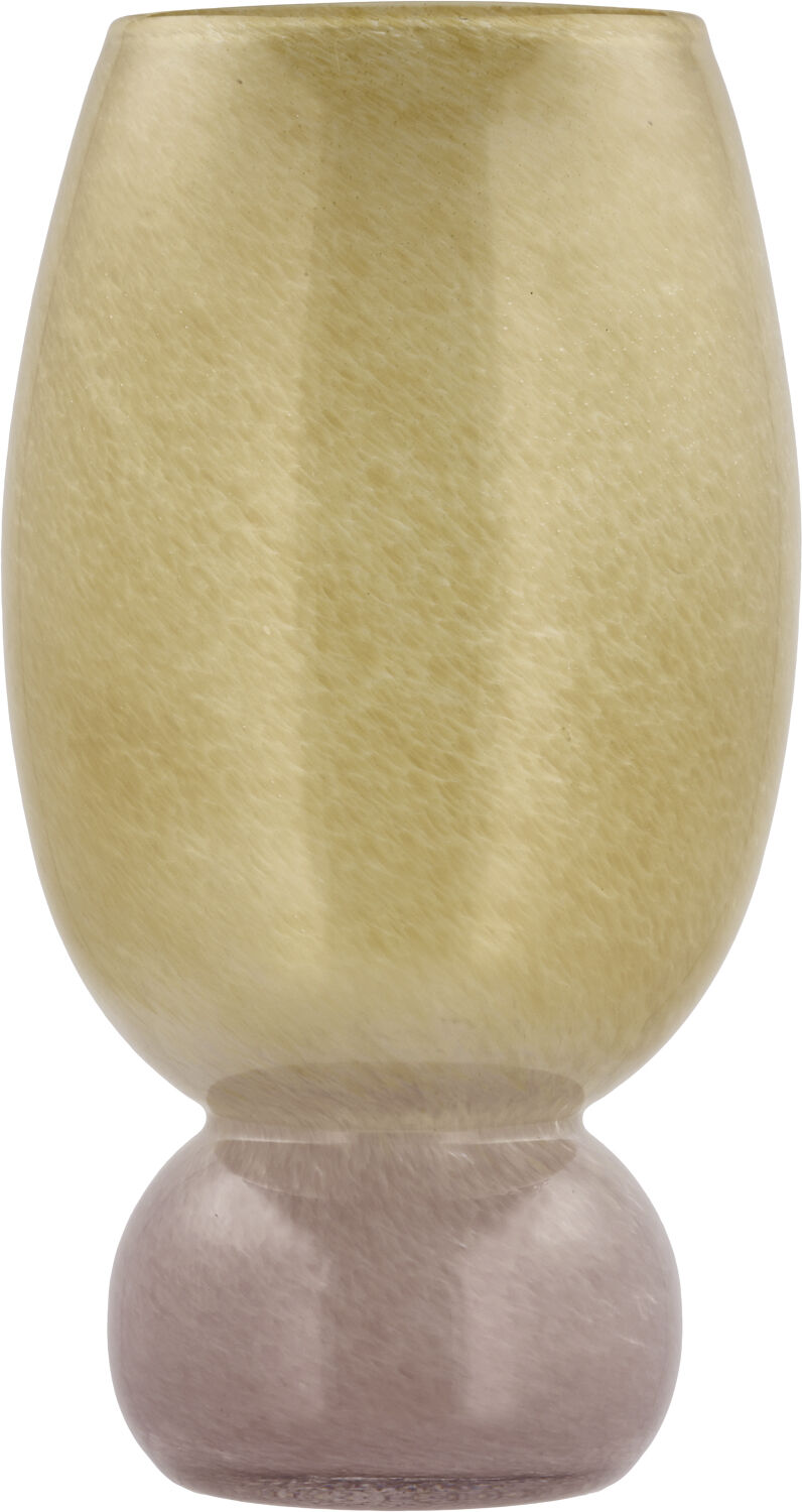 Vas Styles 16,5 x 30 cm Rosa/Gul Glas