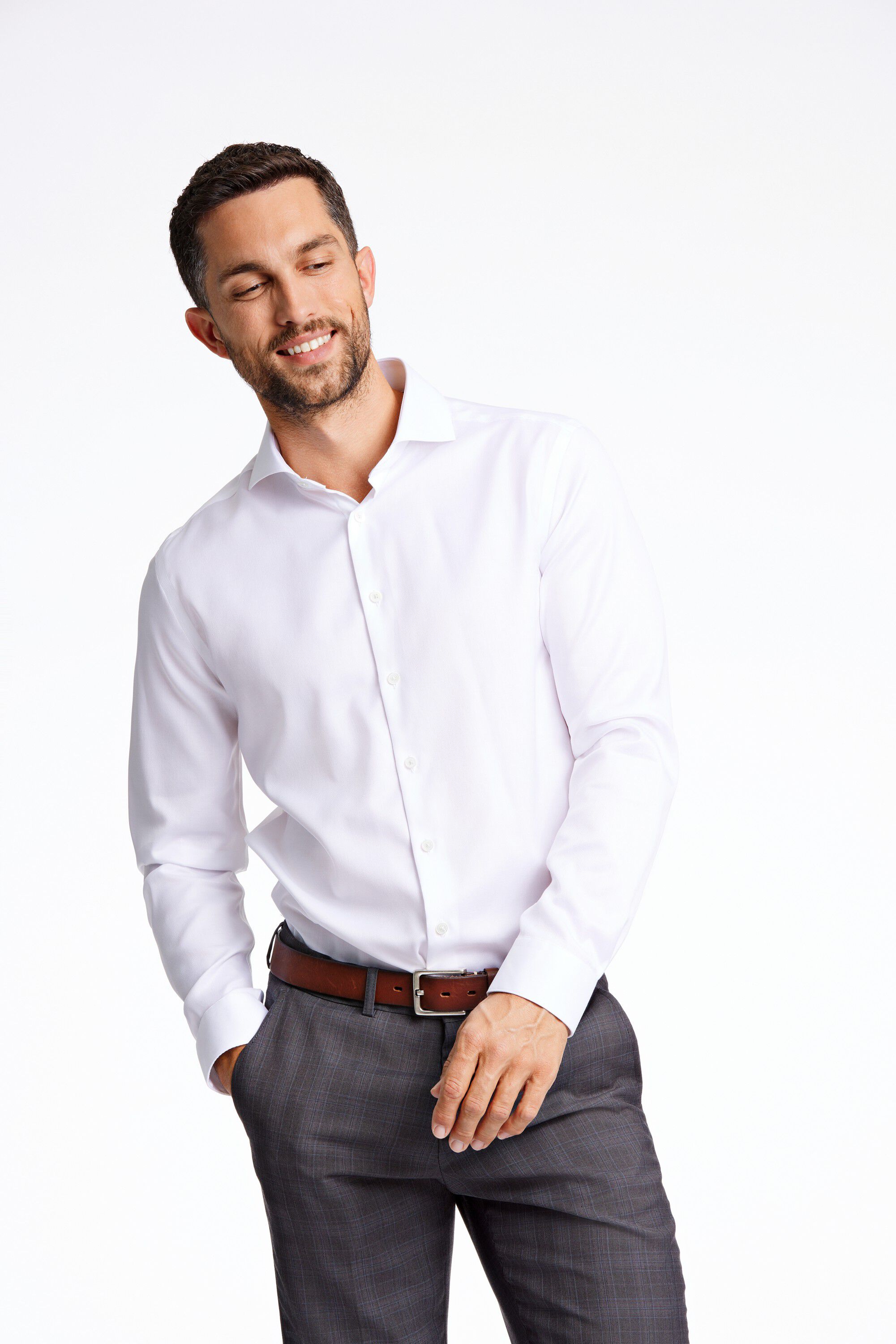 1927:Twill weave shirt WF L/S