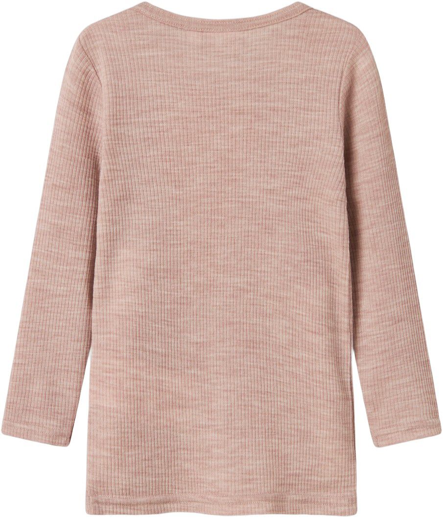 NMNWAX WOOL RIB LS TOP NOOS