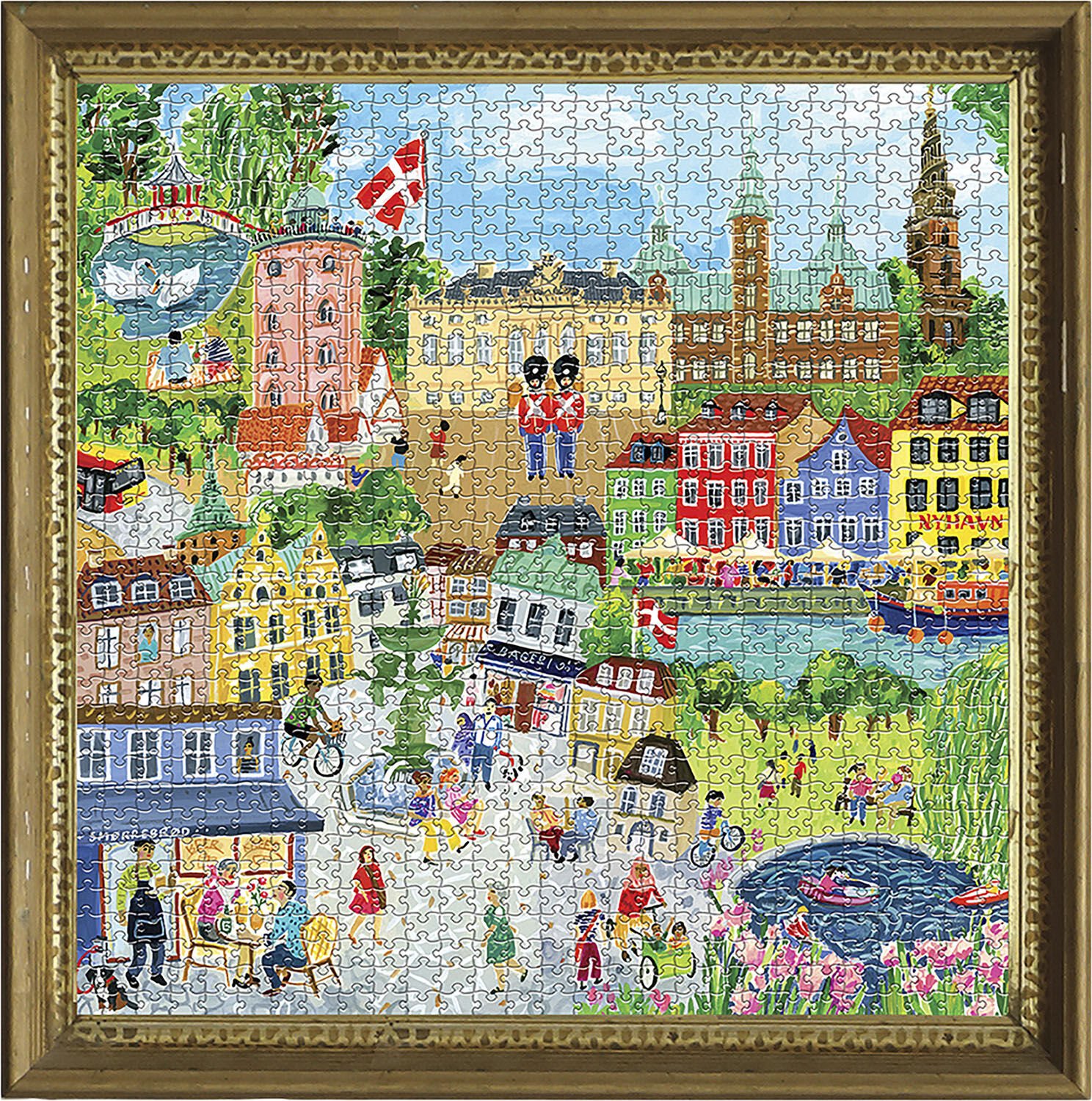 eeBoo - Puslespil 1000 brk - K&oslash;benhavn