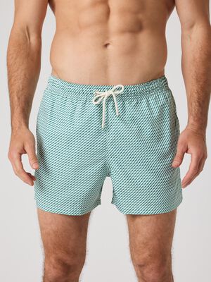 BORG PRINT SWIM SHORTS