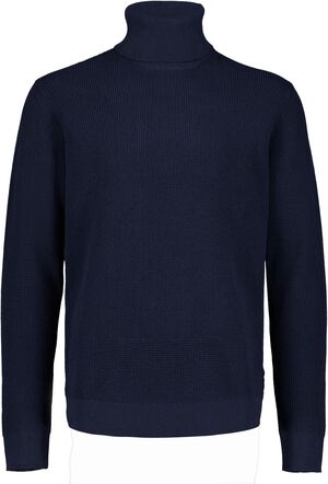 Recycled roll neck knit L/S