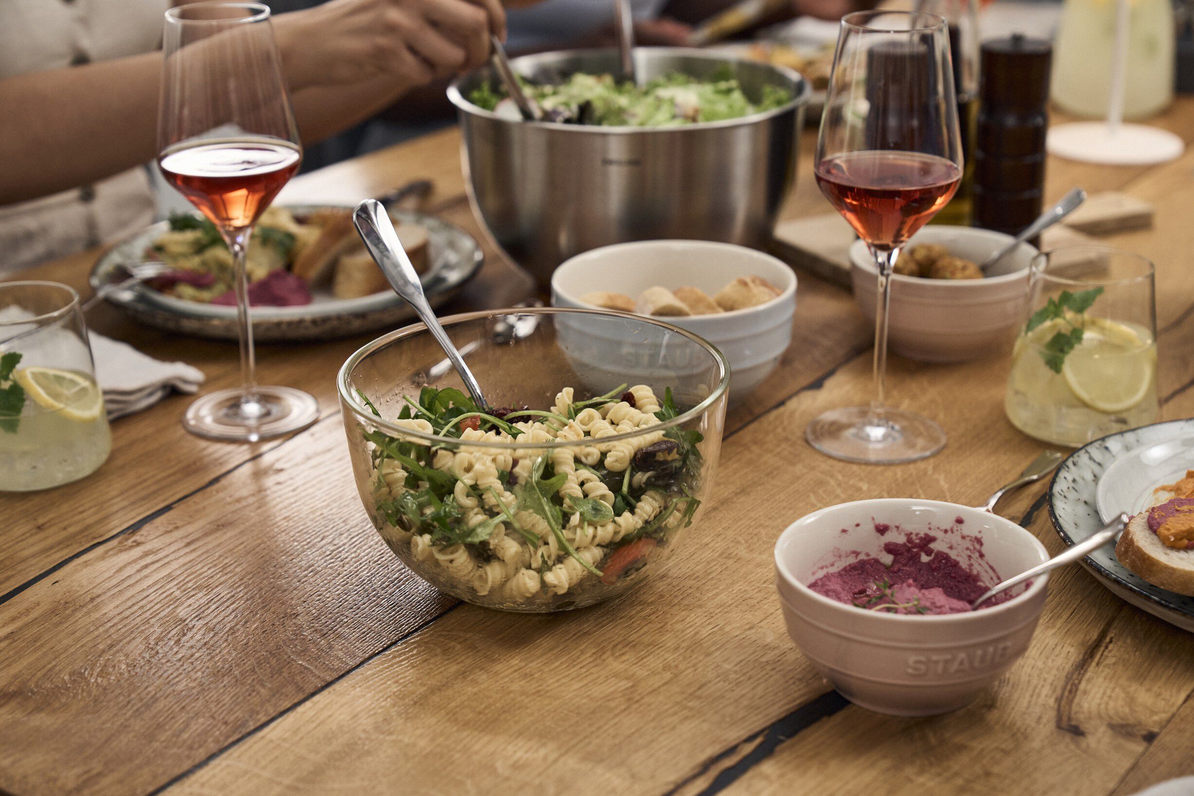 Fresh & Save BOWLS Vakuumsk&aring;l M / 19 cm, Glas, Transparent