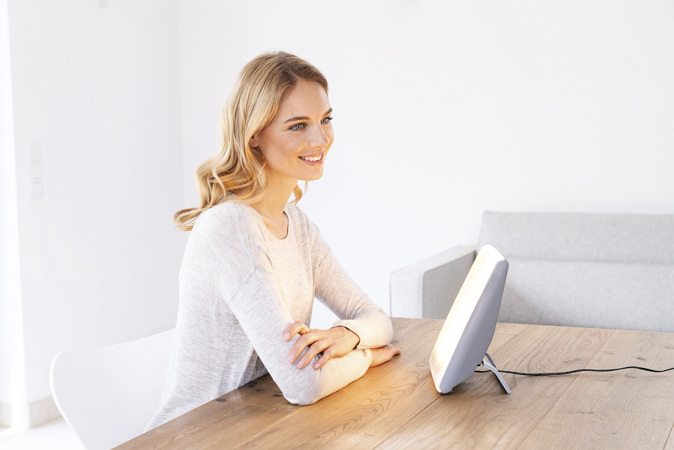 Dygnsrytm och ljusterapilampa TL 45