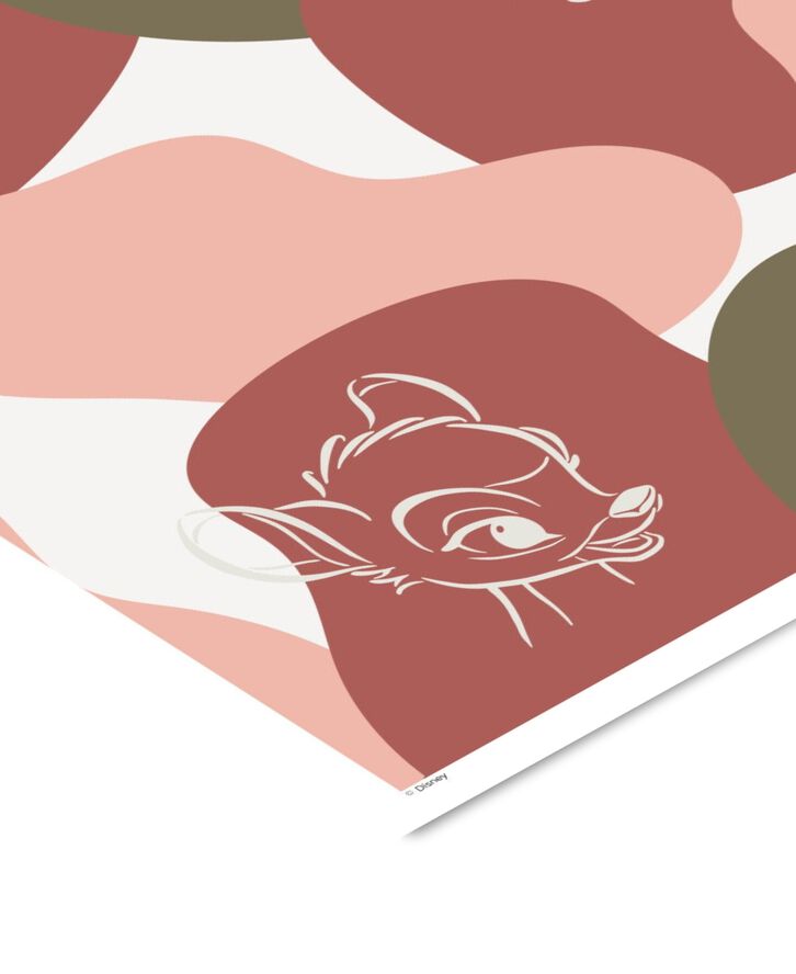 Disney Ð Bambi White Outline