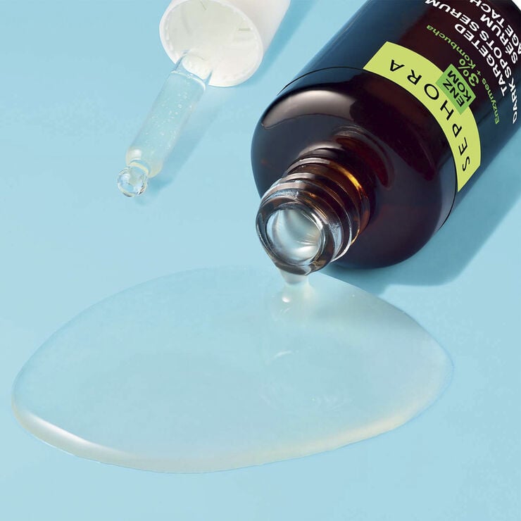 Targeted Dark Sports Serum - for Face & Neck with 3% Kombucha + Enzyme