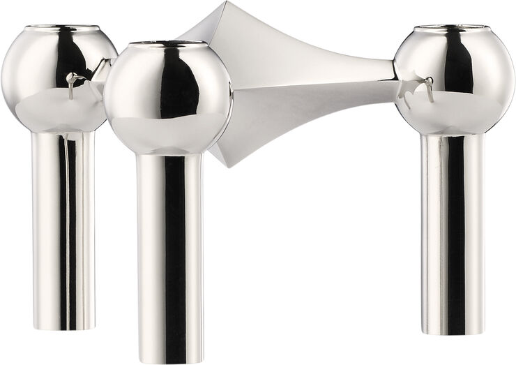 STOFF Nagel ljusstake krom