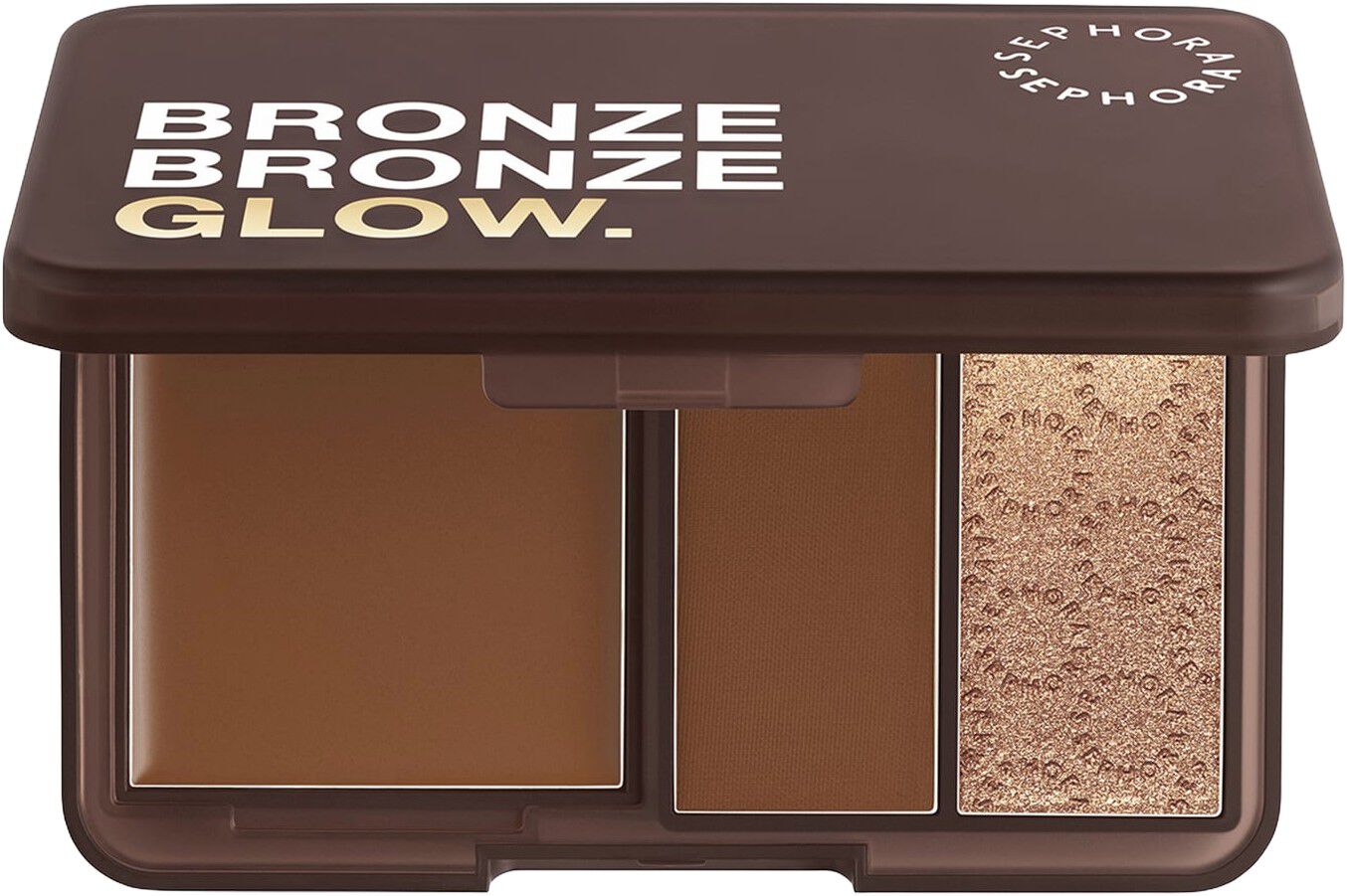Bronze Bronze Glow Palette - Trio av bronzer och highlighter med flera