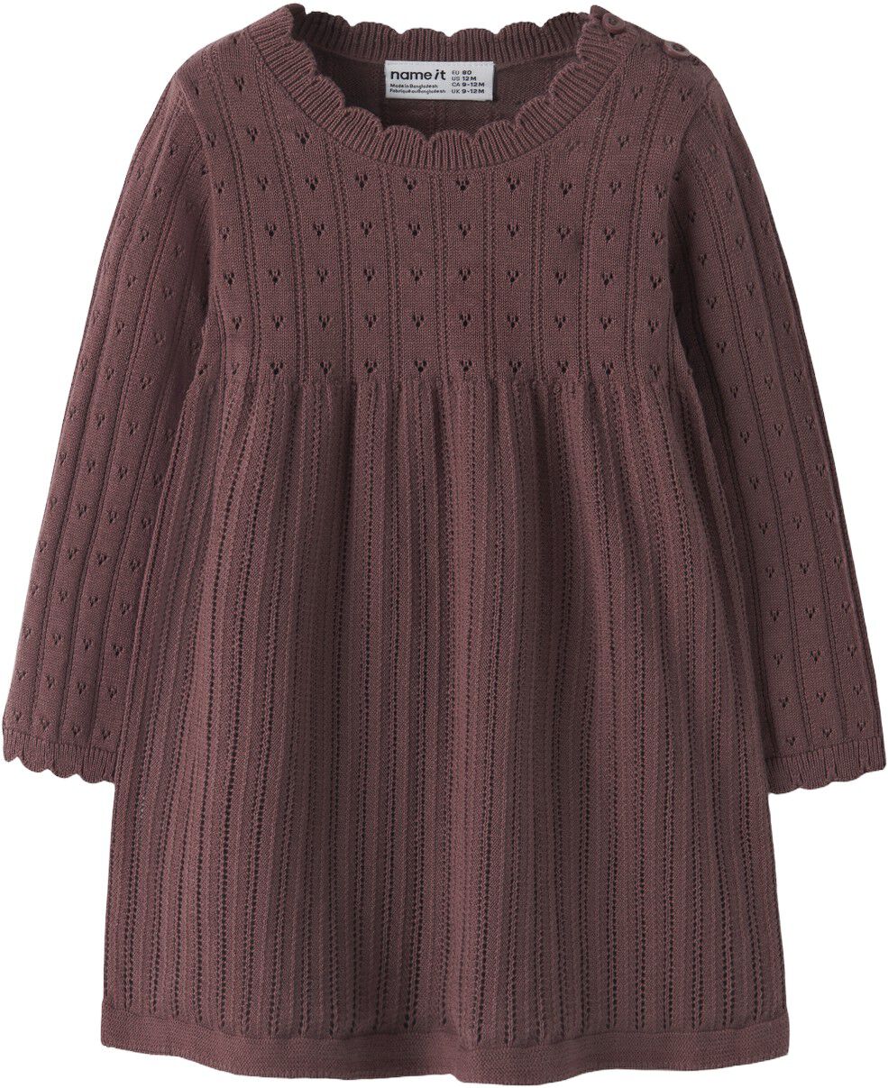 NBFOXENIA LS KNIT DRESS
