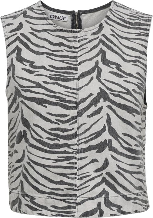 ONLDORSI SL ZEBRA TOP DNM SIK