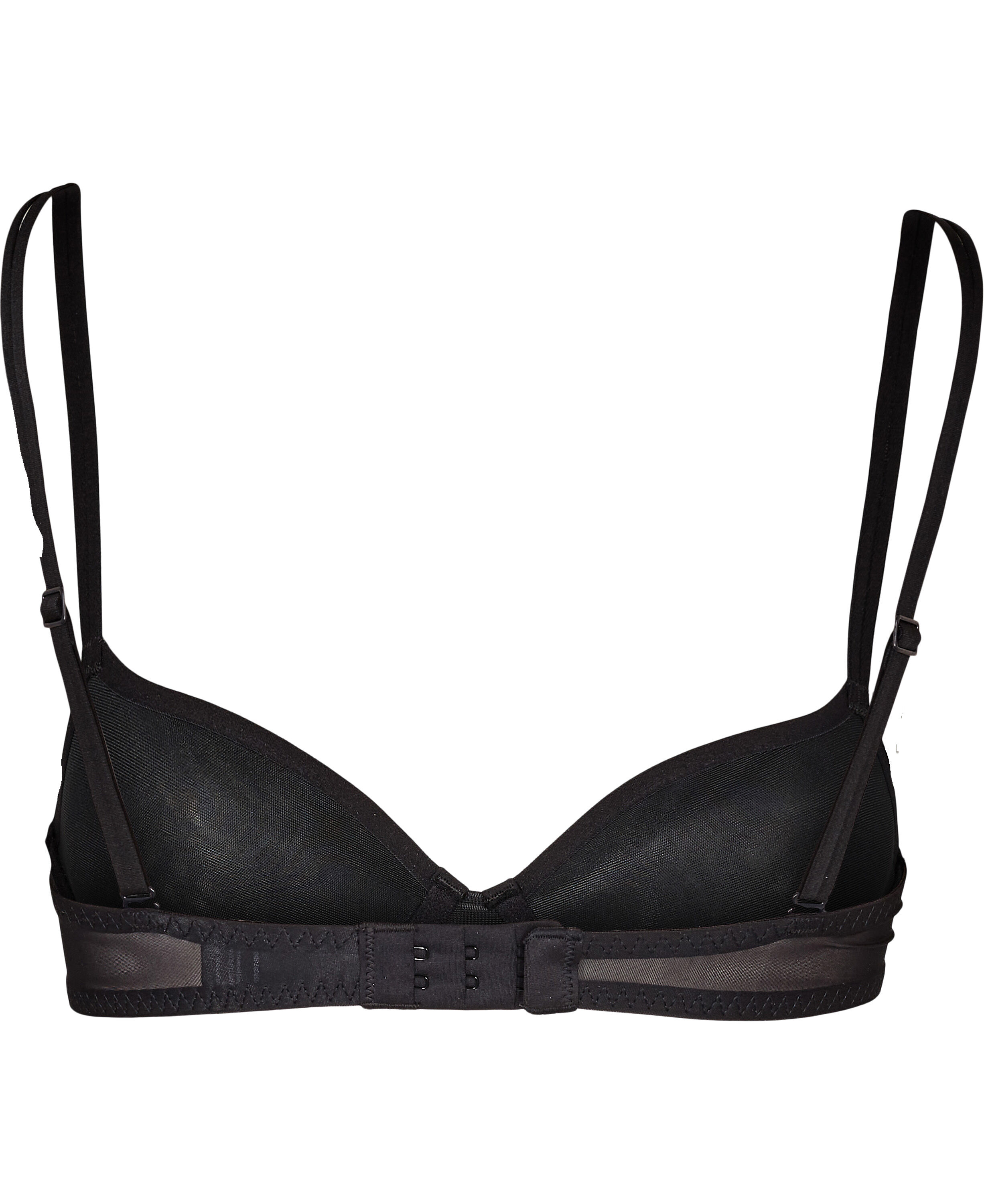 Lightly lined demi-plunge bra