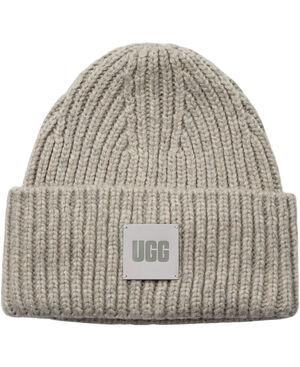 W CHUNKY RIB BEANIE