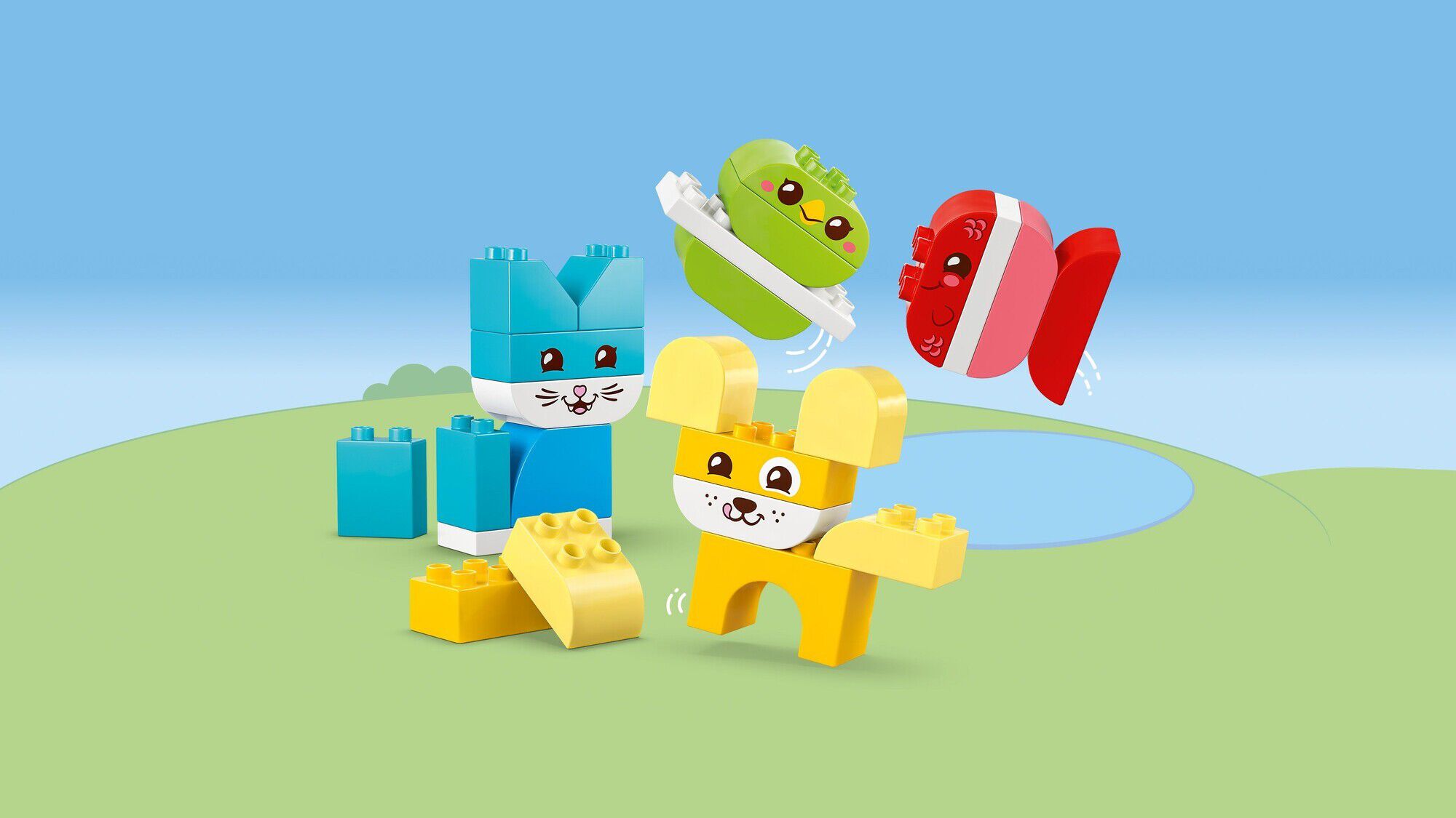 3-i-1 Kreative s&oslash;de k&aelig;ledyr 10477