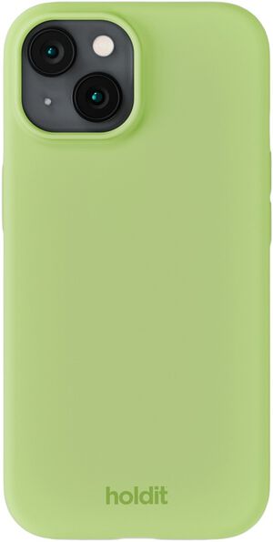 Silicone Case iPhone 15 Match Green