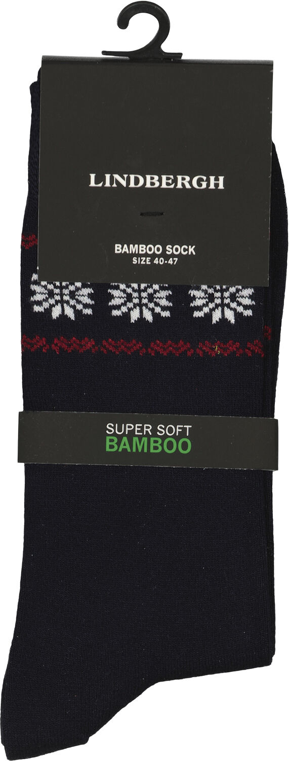 Christmas bamboo sock