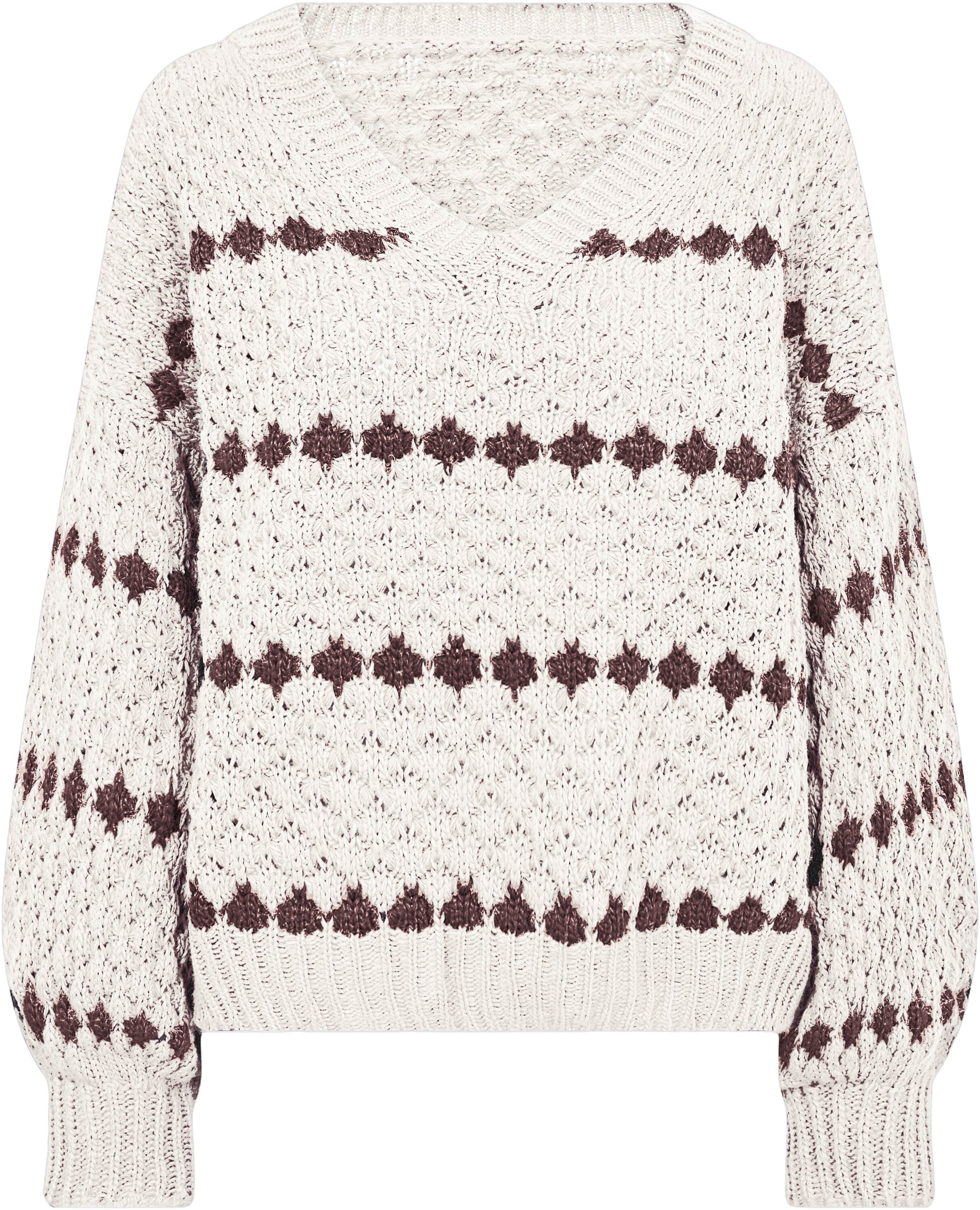 Bano Blouse stripe knit