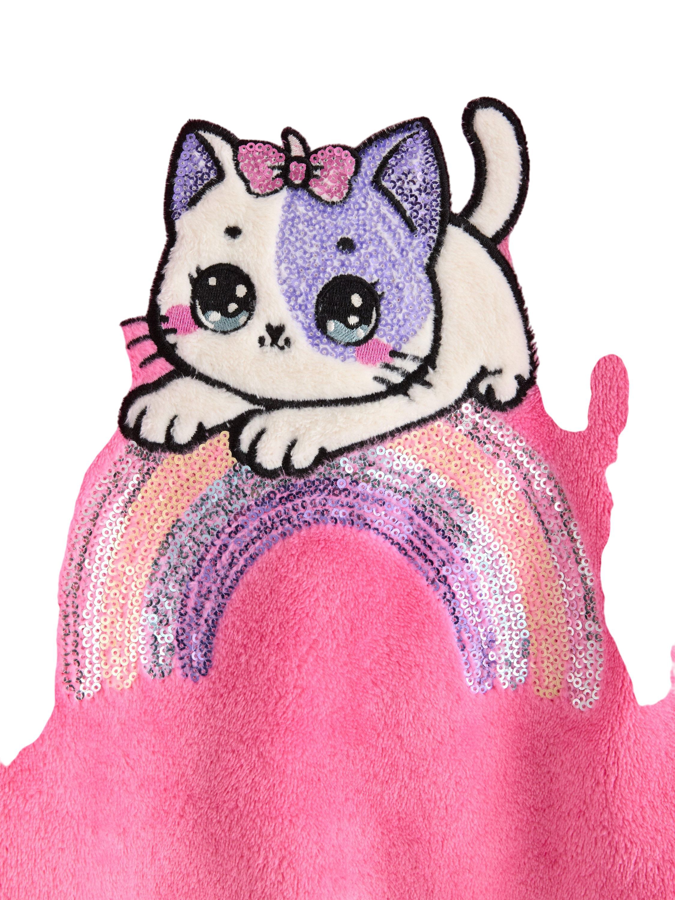 Comfy jumper in soft pile with a cr