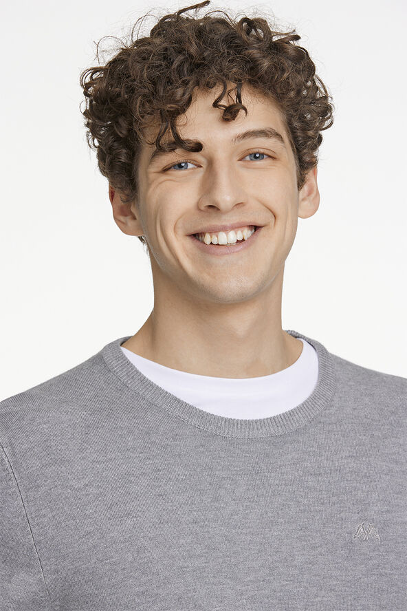 Ecovero L/S o-neck knit