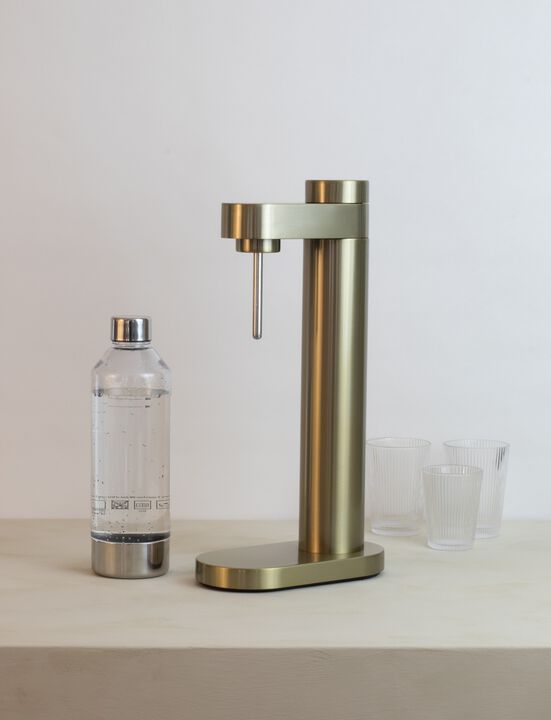 Brus kolsyremaskin brushed brass