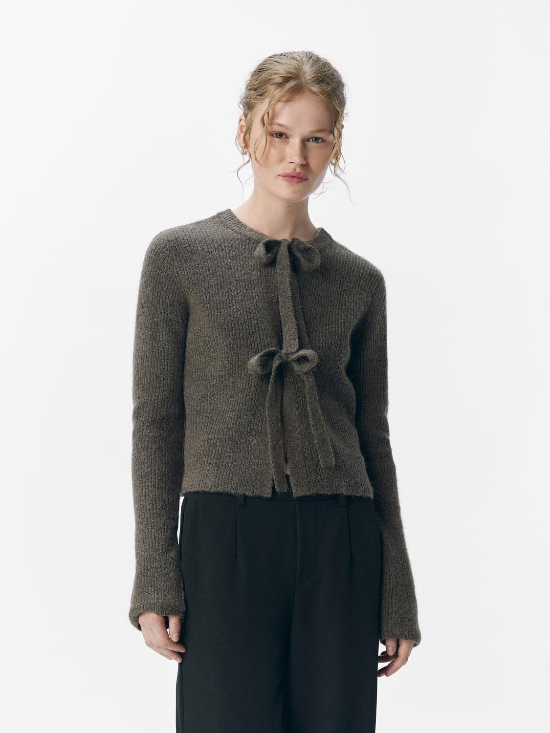 OBJPARVI KNIT CARDIGAN NOOS