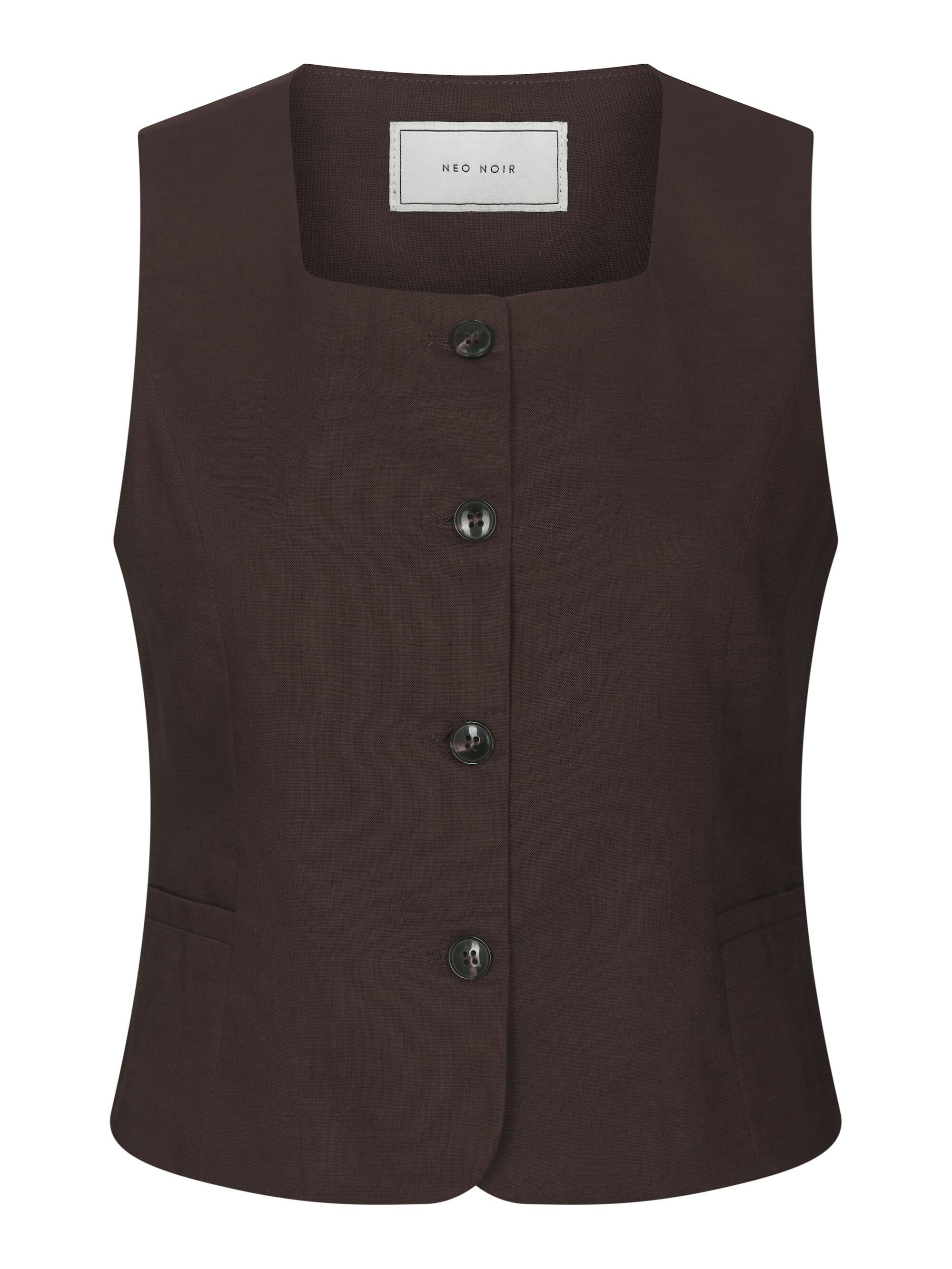 Yula Linen Waistcoat