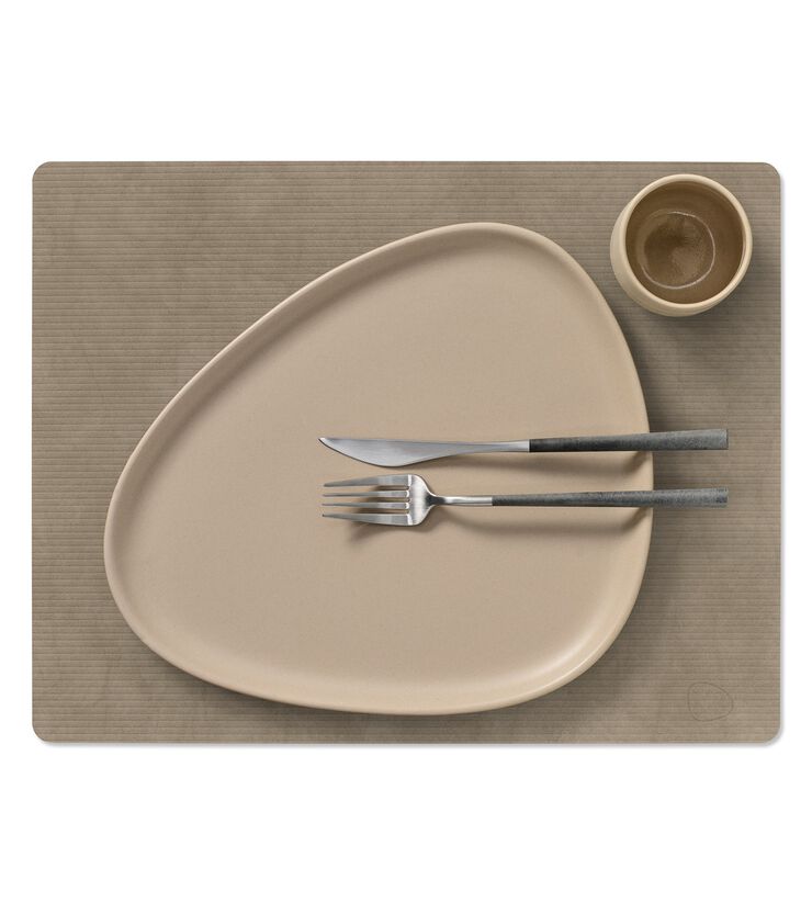 Table Mat Square L Corduroy Nomad