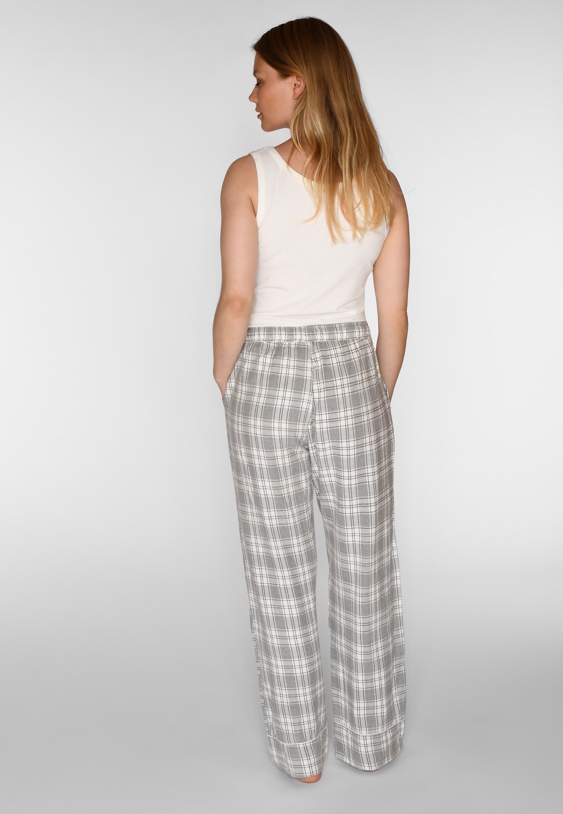 Nicola Check Pants