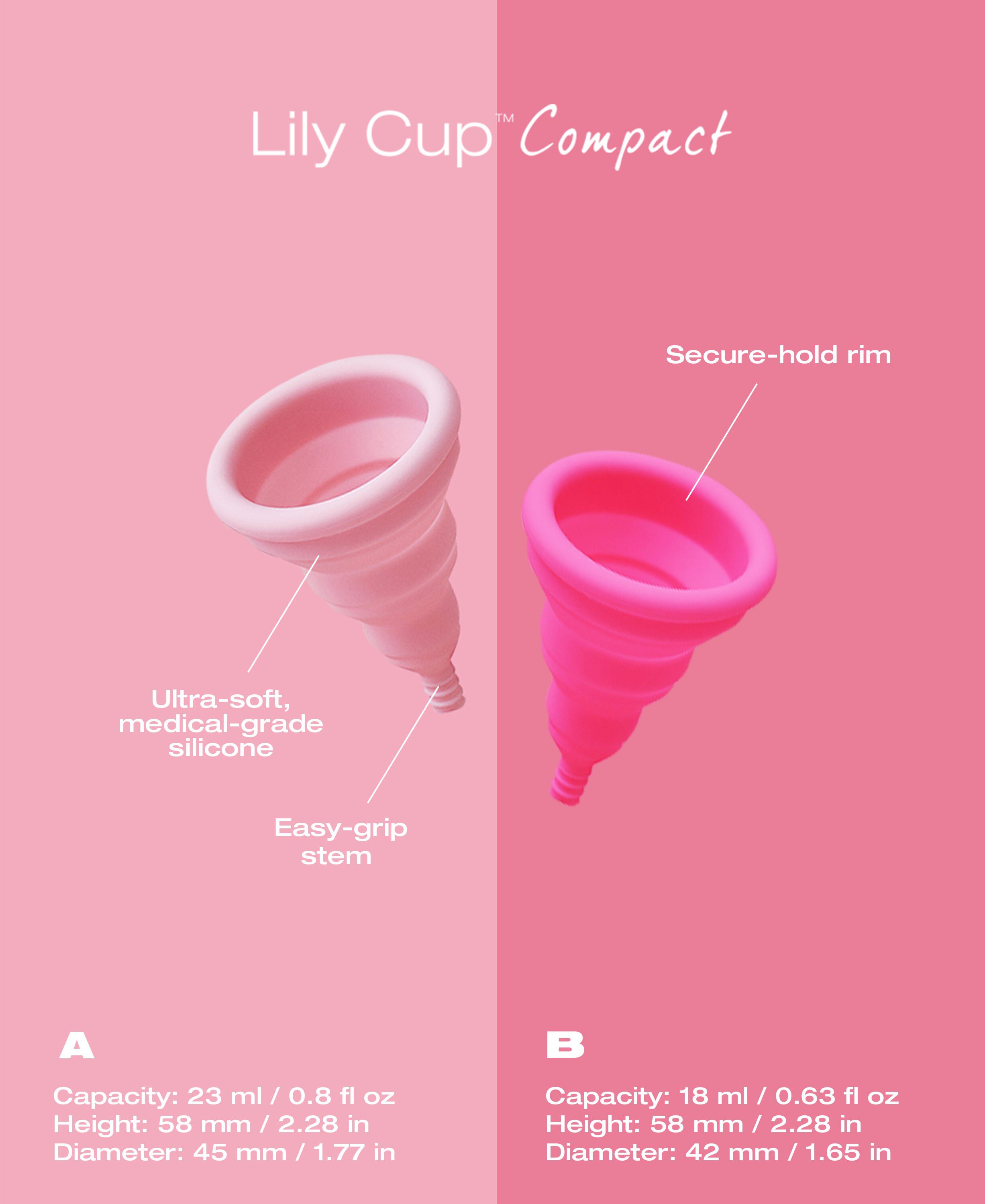 Lily Cup Compact B Menstruationskop