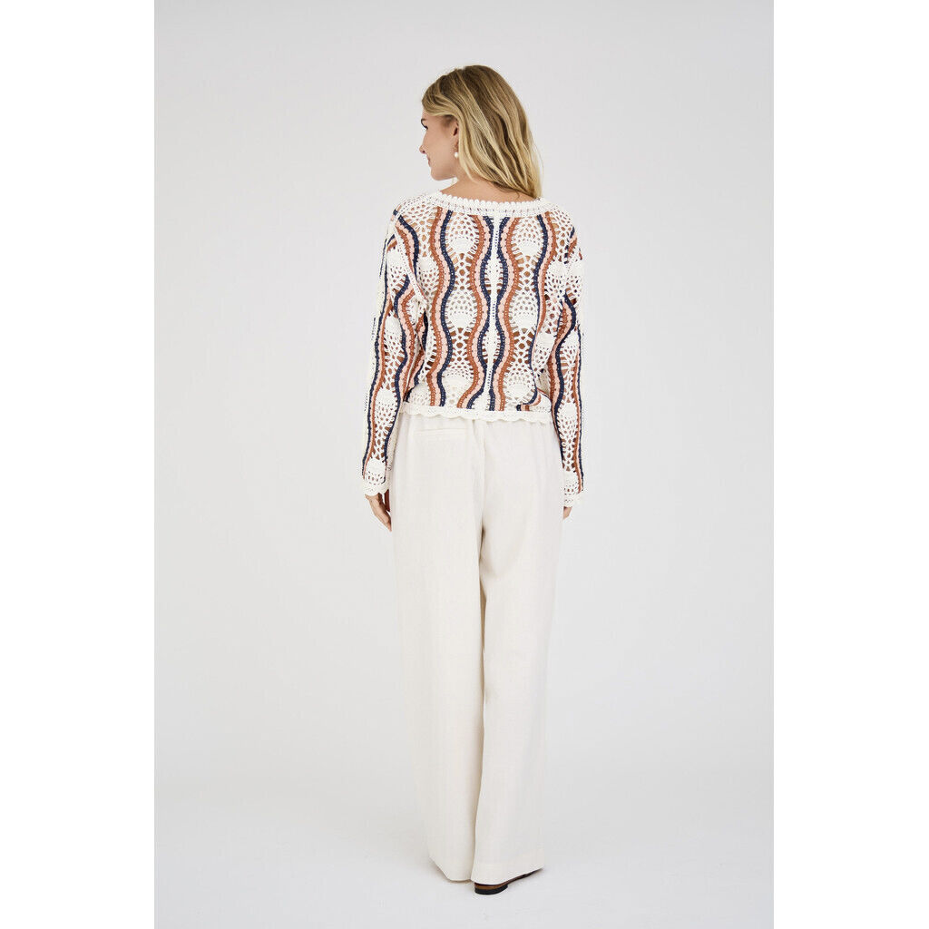 California crochet blouse