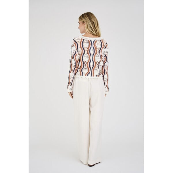 California crochet blouse