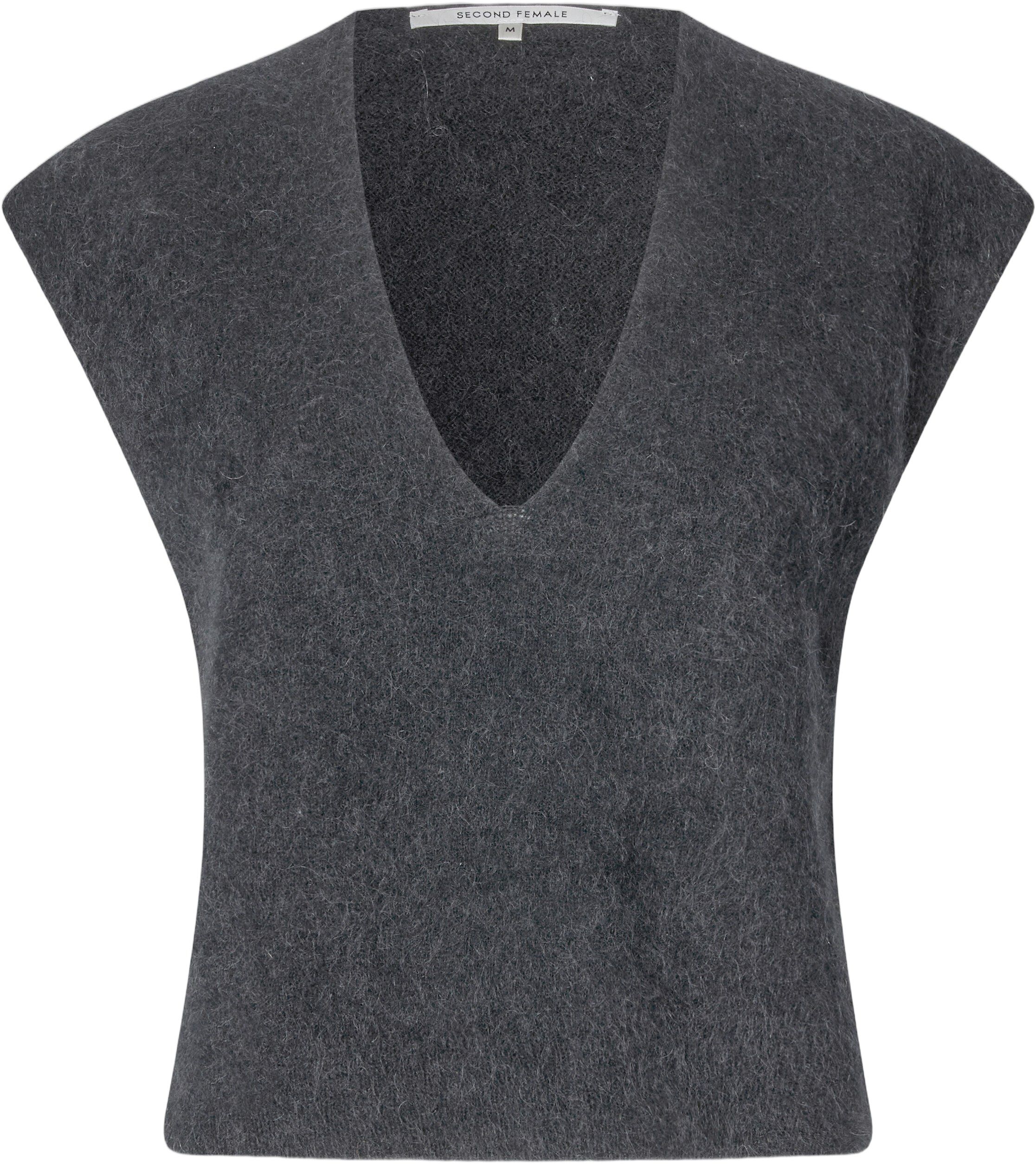 Camryn Mohair Blend Knit Vest