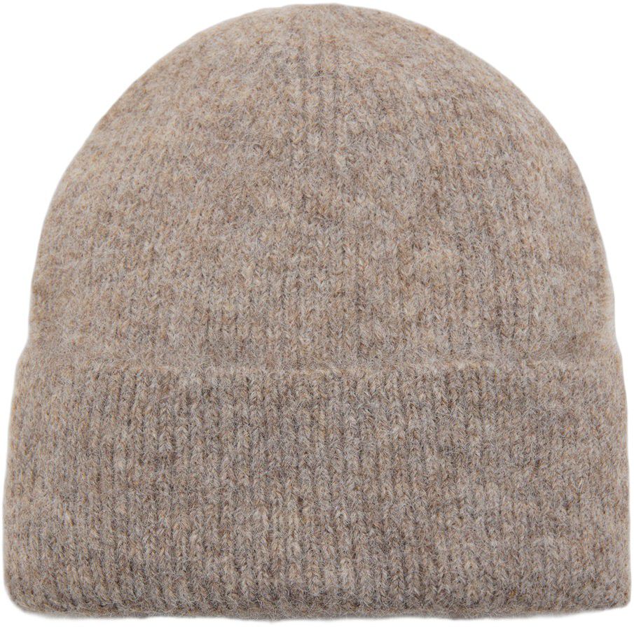 Rib-knit cap