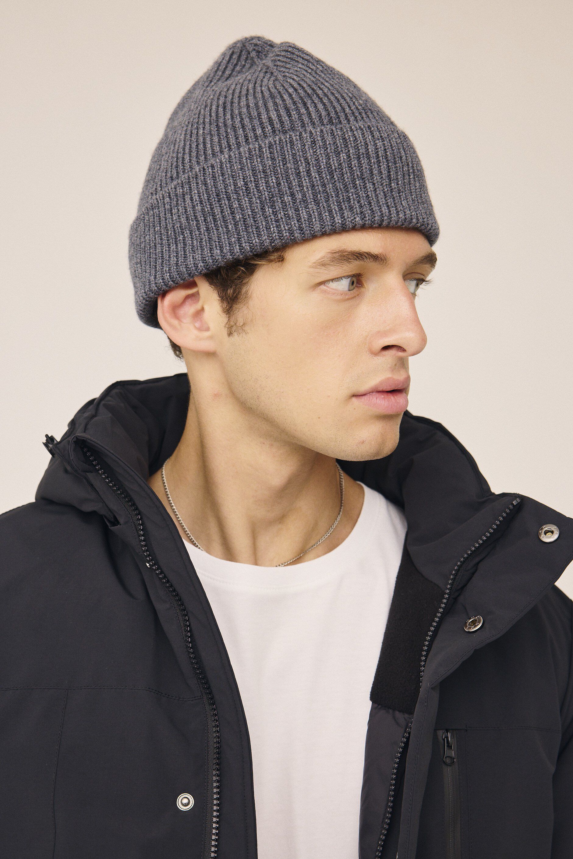 Ethan 1 Beanie RWS wool & GCS cashmere