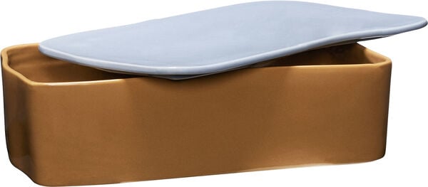 Amare Skrivebordsordner Large Brun/Lyseblå