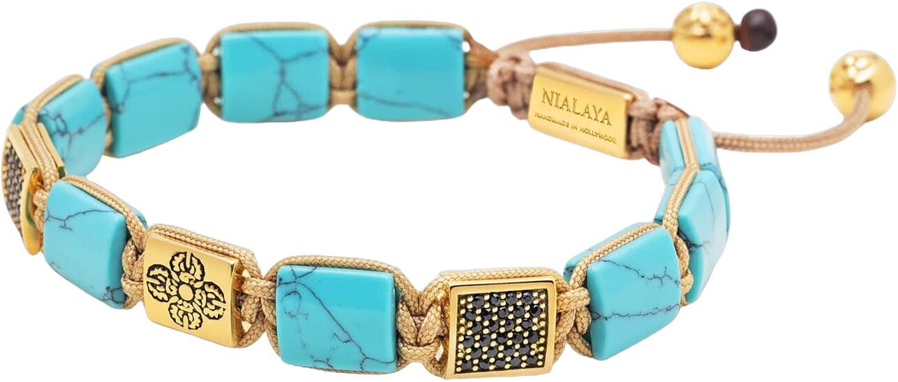 The Dorje Flatbead Collection - Turquoise and Gold