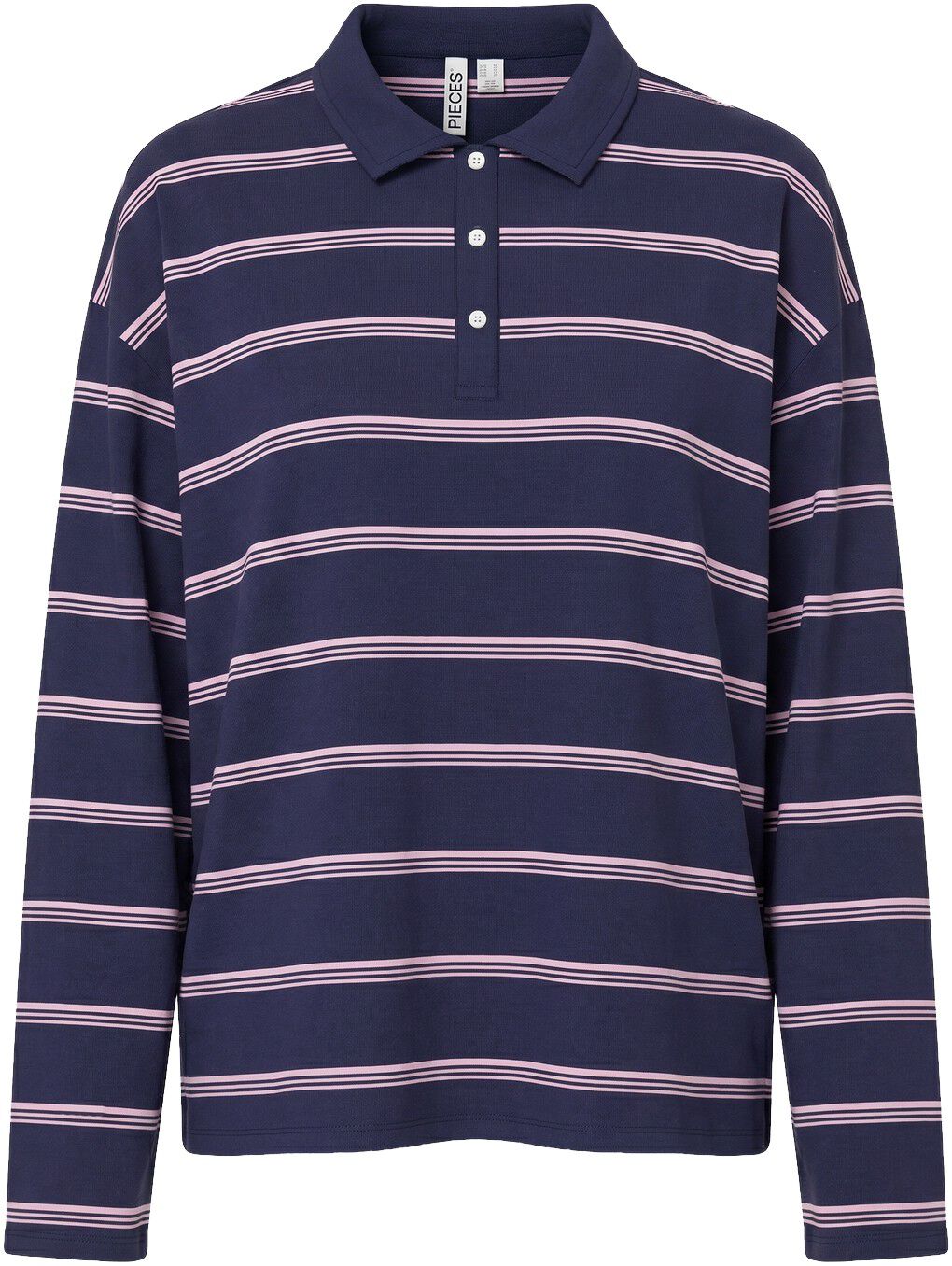 Pcsadie Ls Polo Top Jrs D2D Pp