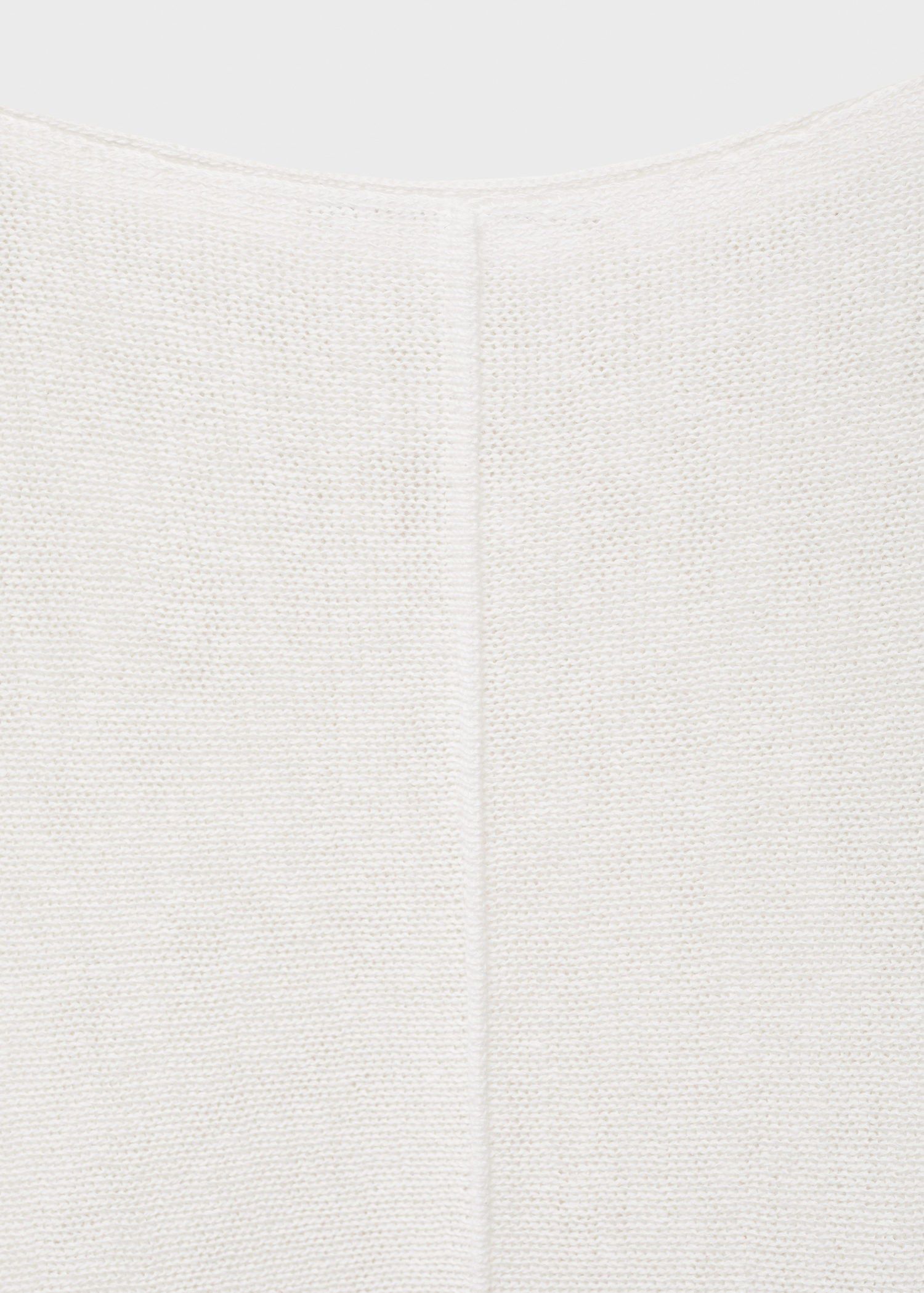 Oversized fine-knit sweater