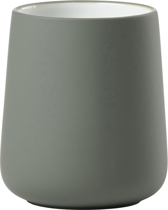 Tandborstmugg Nova Olive green