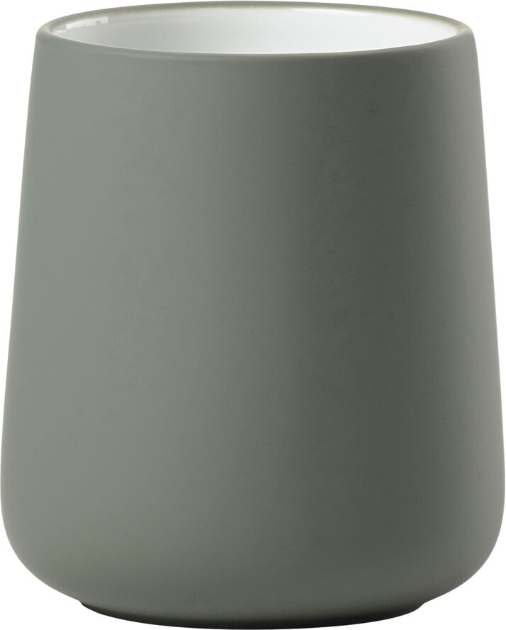 Tandborstmugg Nova Olive green