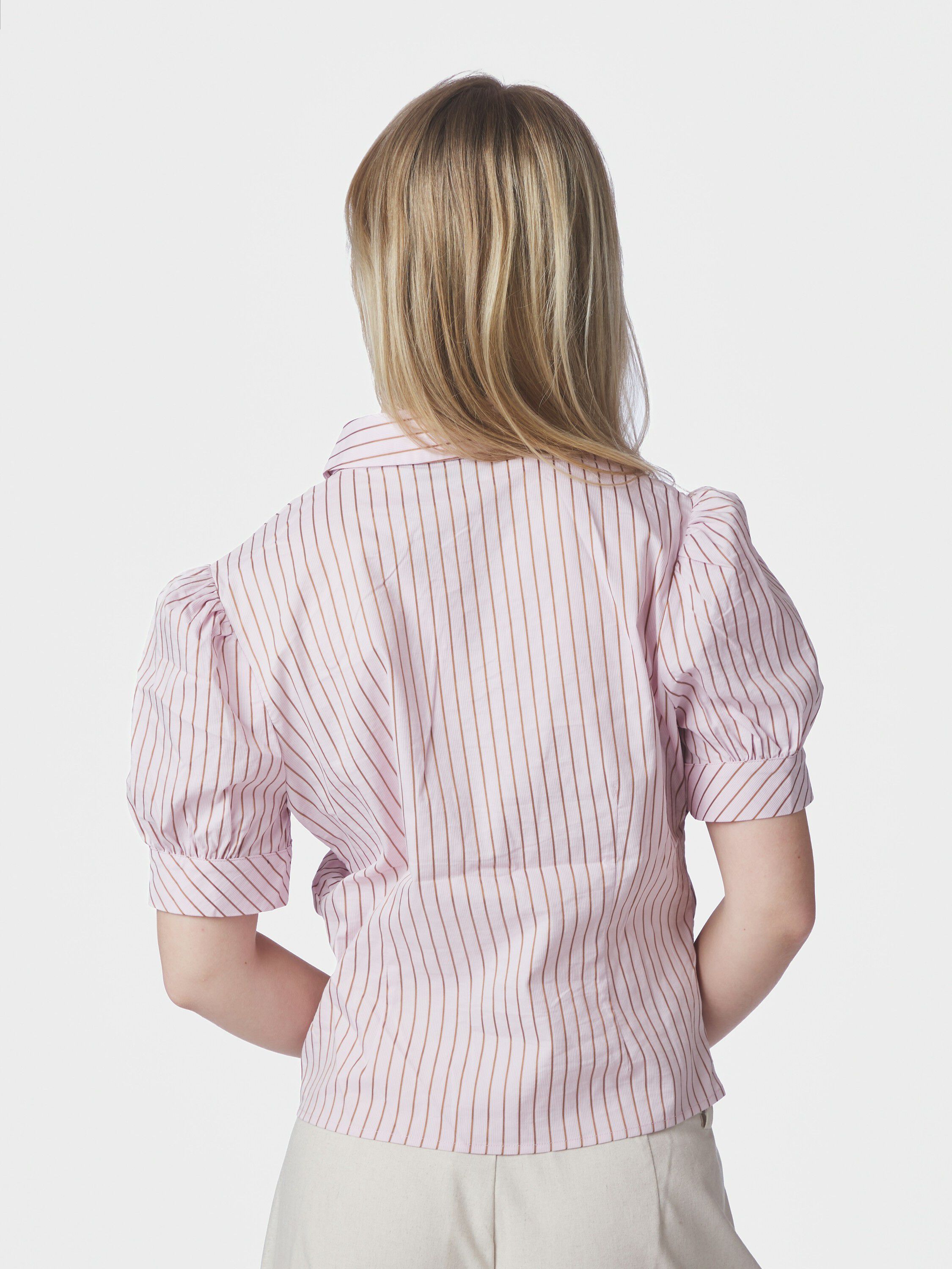 Frannie Structure Stripe Shirt