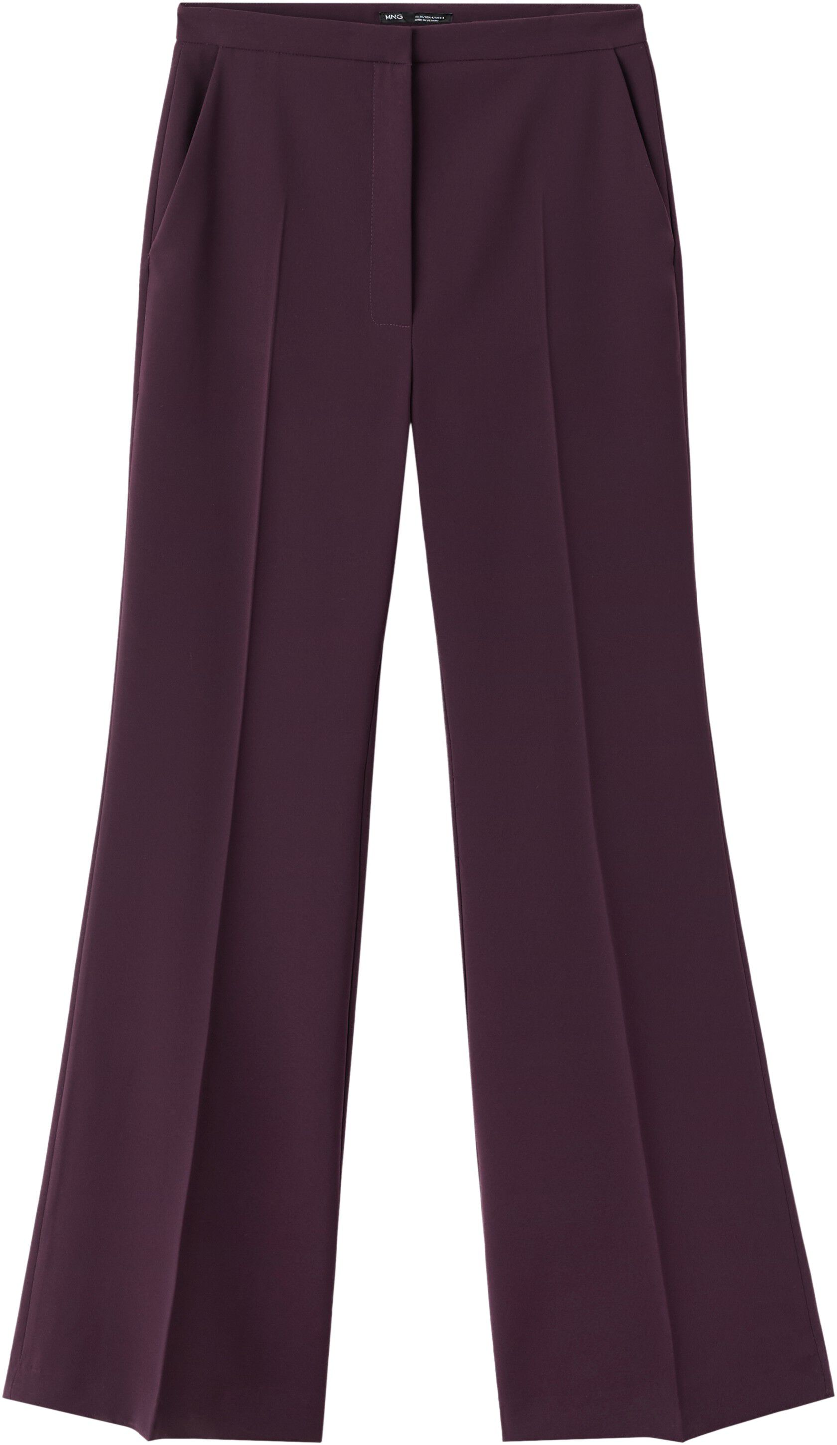 High-waist suits trousers