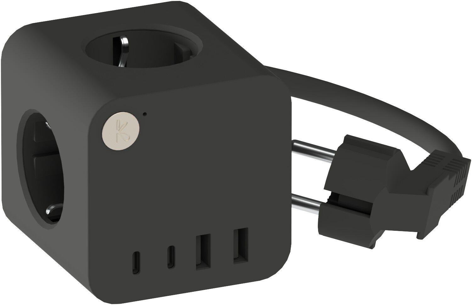 Ampie wired Kraftverk med flera uttag